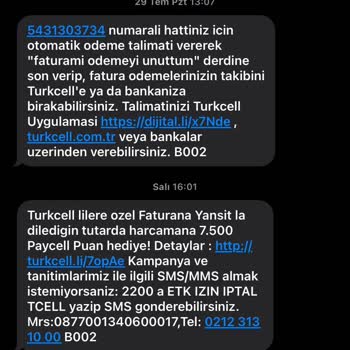 Turkcell Taahhüt Yenileme Ve Fatura Sorunu