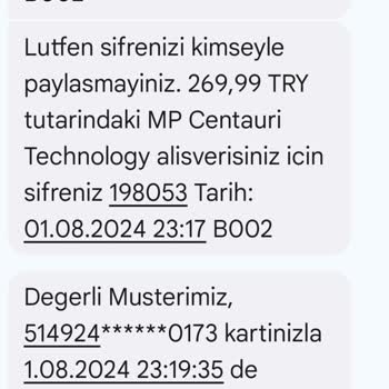 Denizbank Paramı Geri İstiyorum