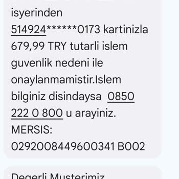 Denizbank Paramı Geri İstiyorum