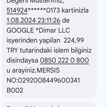 Denizbank Paramı Geri İstiyorum