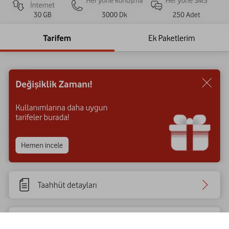 Vodafone Taahhüt Sorunu Ve Yüksek Cayma Bedeli