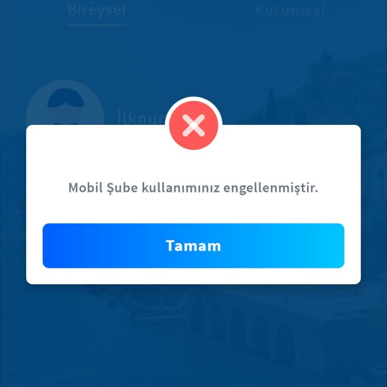 Halkbank Mobil Giriş Engeli