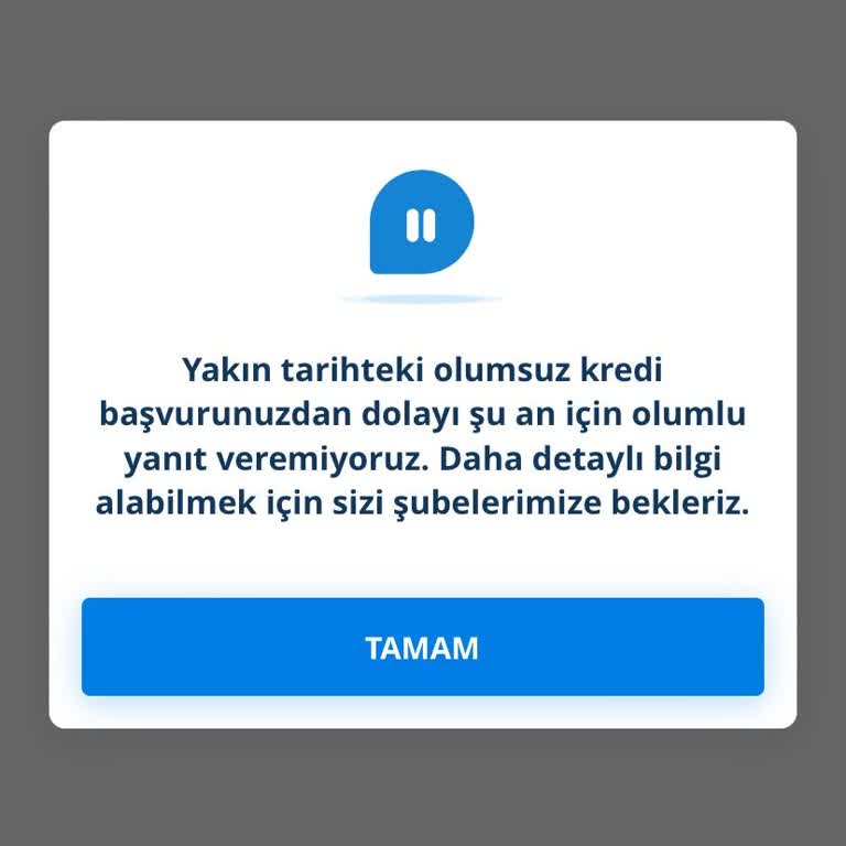 Denizbank 10.000 Faizsiz Kredi Başvurusu Sonucu Yanlış Değerlendirme