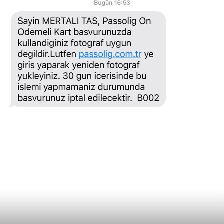 Passolig Fotoğraf Şikayeti Sorunu
