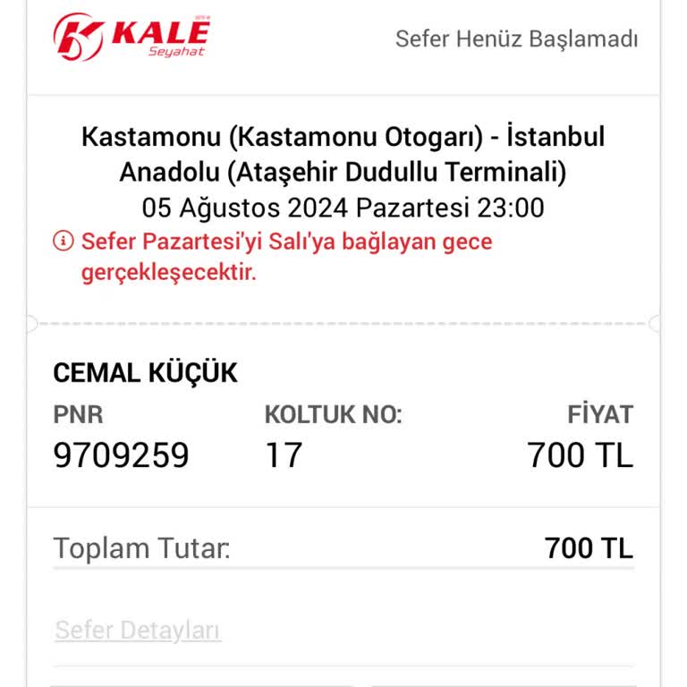 Obilet Müşteri Hizmetlerine Ulaşamama Ve Para İadesi Sorunu