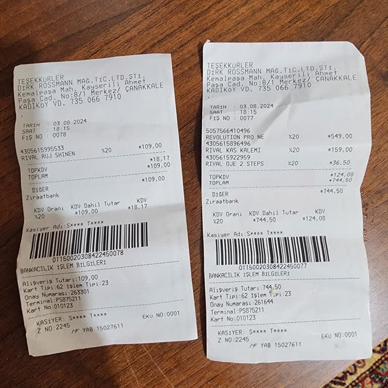 Çanakkale İskele Rossmann Kasiyer Şikayeti