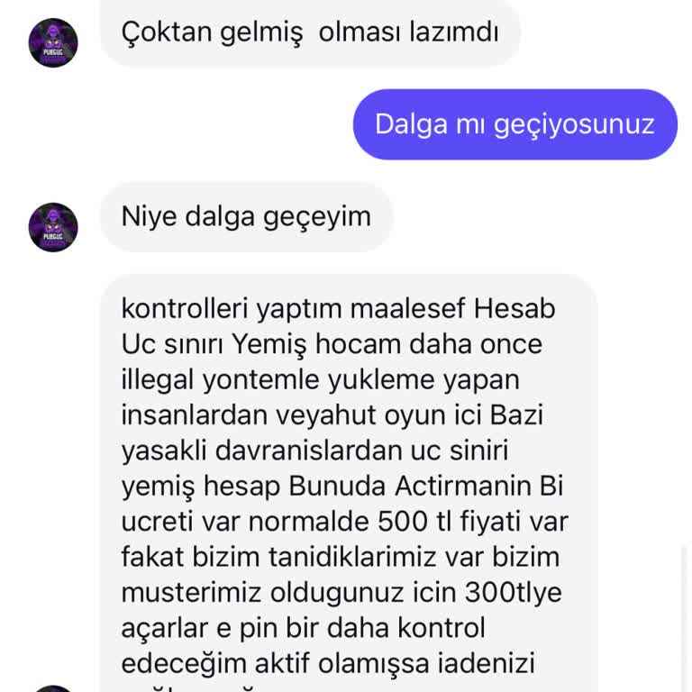 Pubgucgezegeni (Instagram) Pubgucgezegeni1 Instagram Sayfası Uc Mağduru