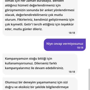GetirYemek Kuponları Zaten Tükenmiş Kampanyayı Kullanıma Sunuyor.