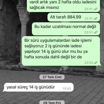 Tüketici Hakem Heyetleri Instagram Sayfasından Bir Ürün Aldım 1 Ay Oldu Halen İade Edilmedi.