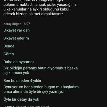 Vidobet Bonus Aldığım İçin Paramı Vermediler
