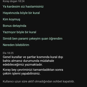 Vidobet Bonus Aldığım İçin Paramı Vermediler