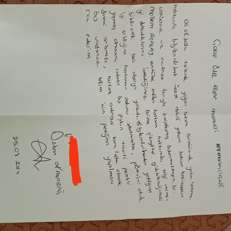 Reyap Hastanesi Hastane Personelinin İlgisizliği Ve Empati Eksikliği