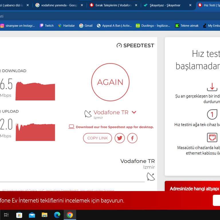 Vodafone Net Sözleşme Uzatması Sonrası İnternet Hızı Ve Kesinti Sorunları