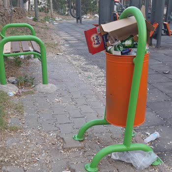 Mamak Belediyesi Parkın Pislik İçinde Olması