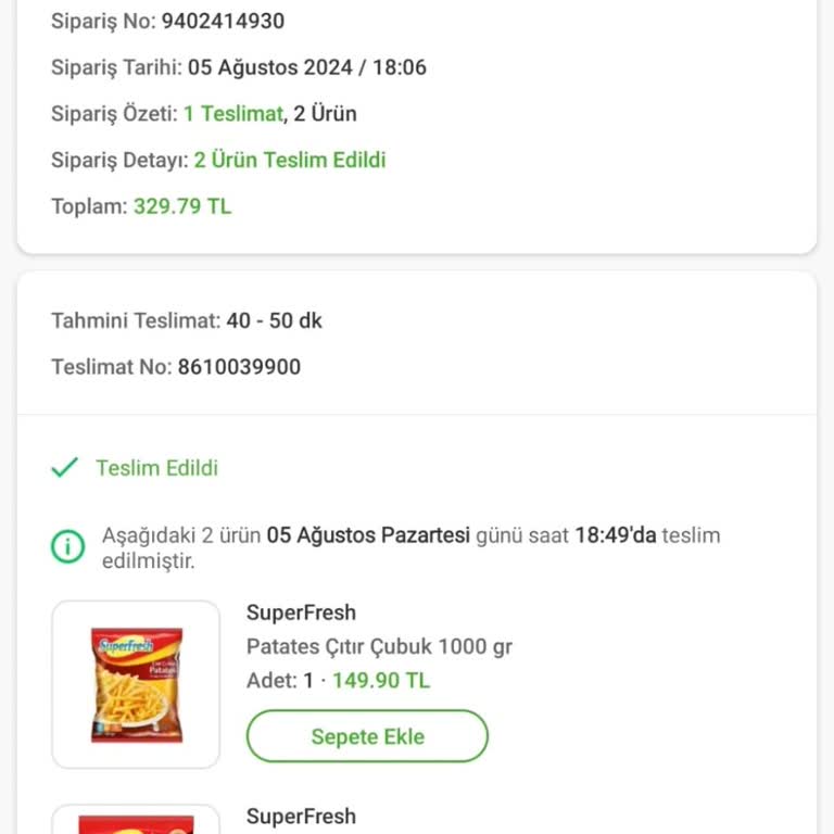 Trendyol Hızlı Market Haksız Kazanç