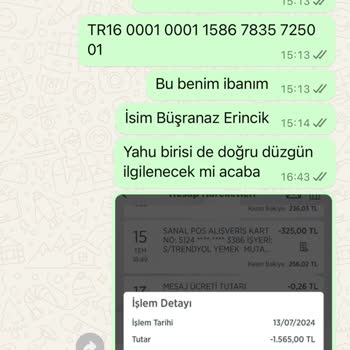 By Merve Kaya Ürün Teslimatı Ve İade Sorunları Yaşadım
