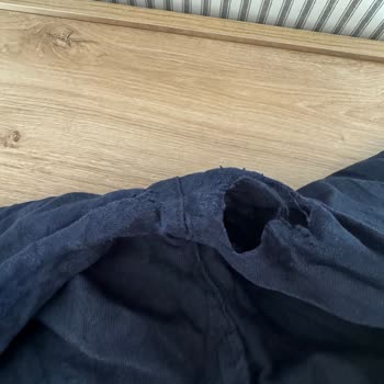 Zara Keten Pantolon Kısa Sürede Deforme Oldu