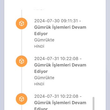 Hepsiburada Alışveriş Yaptım Ürün Haftalardır Gümrükte