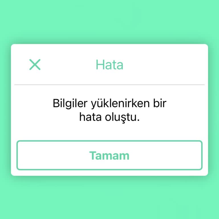 Dolap Uygulamasını Açamıyorum.