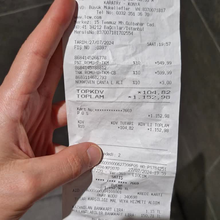 LC Waikiki Etiketsiz Ürün Satın Aldıktan Sonra İade De Yıkandığını İddia Etmeleri