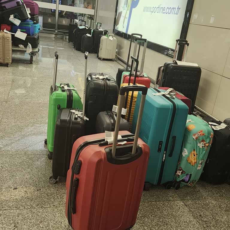 Pegasus Bagajları İstanbul'da Unuttu