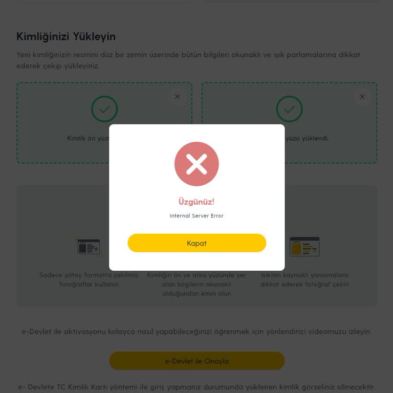 Turkcell Hattı Onaylama Sorunu: Sürekli Hata Mesajı