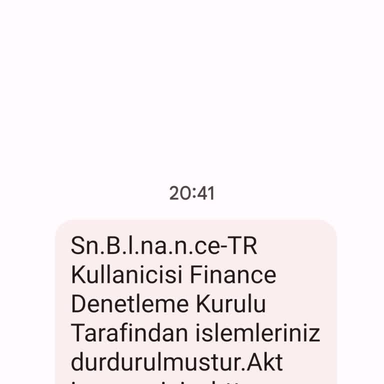 Bıgadıcdh (SMS) Binance Adı Altında Mesaj