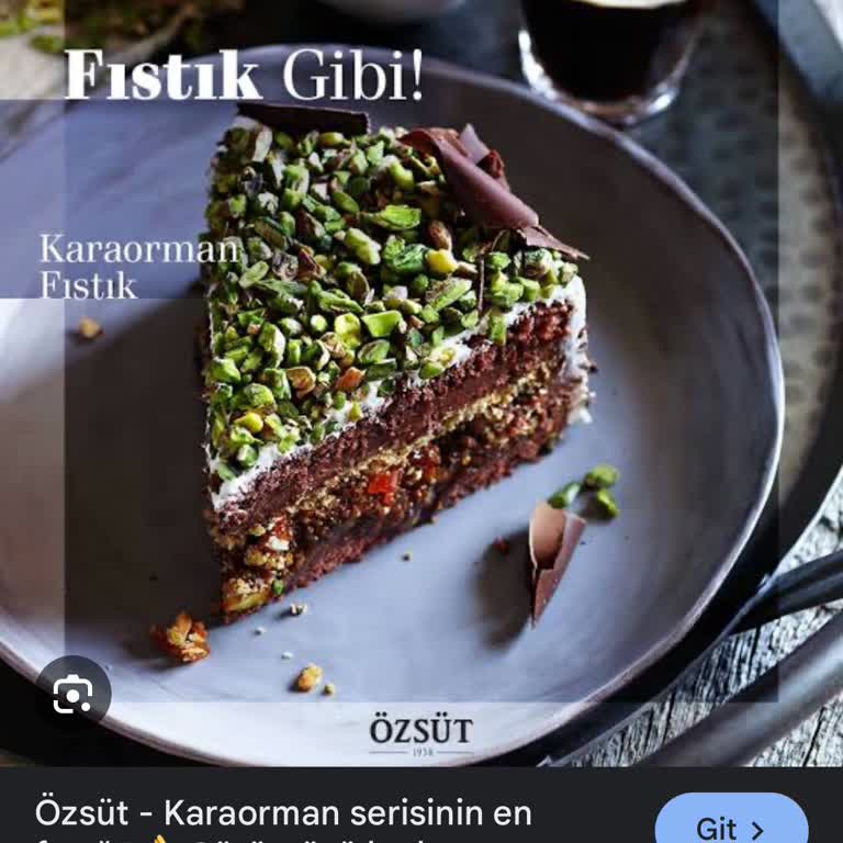 Özsüt Kara Orman Fıstık Yok