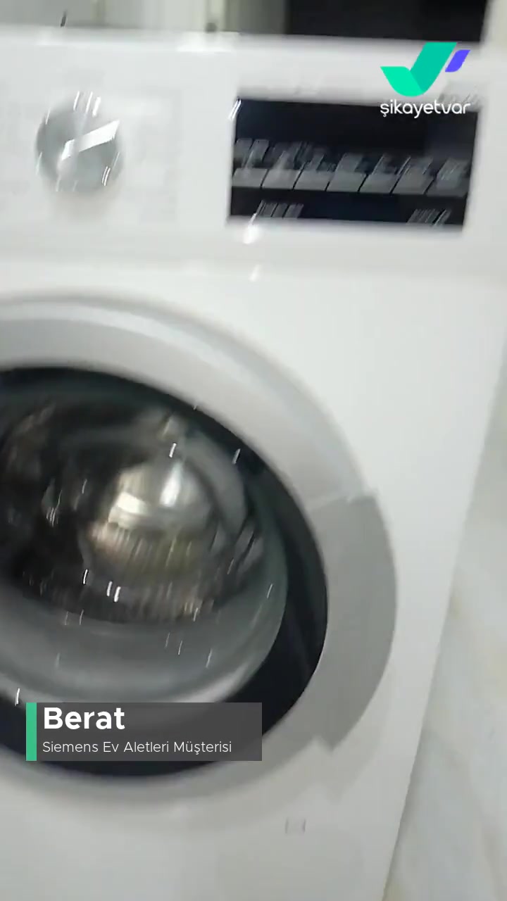 Siemens Çamaşır Makinesi Sıkıntısı! videonun kapak resmi