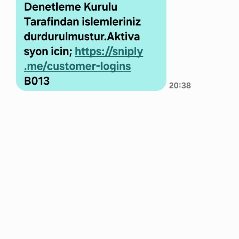 Binance B. I. Na. N. Ce İlgim Olmayan Mesaj