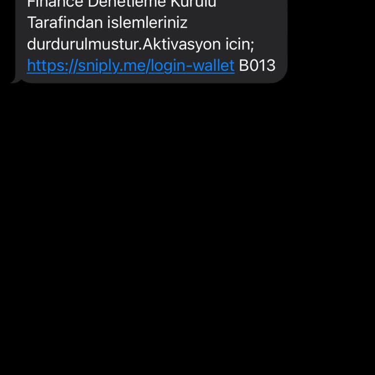 Binance Sındırgı Dh Tarafından Gönderilen SMS