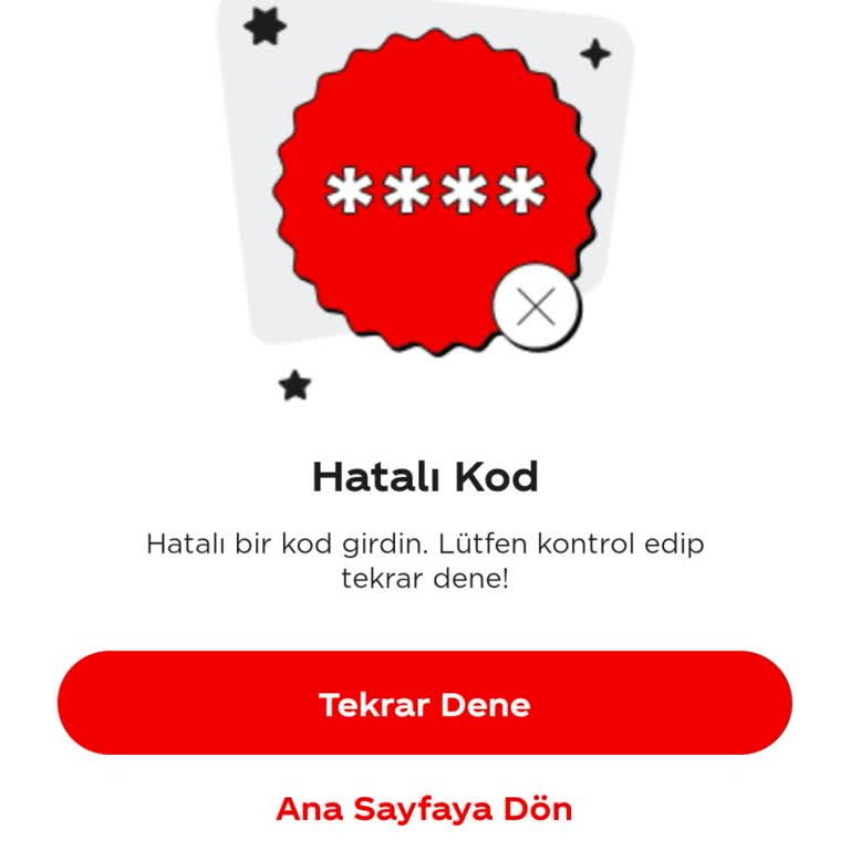 Fanta Fest Kodum Hata Veriyor