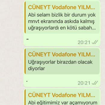 Vodafone Kurumsal Hat Geçişinde Yaşanan Sorunlar
