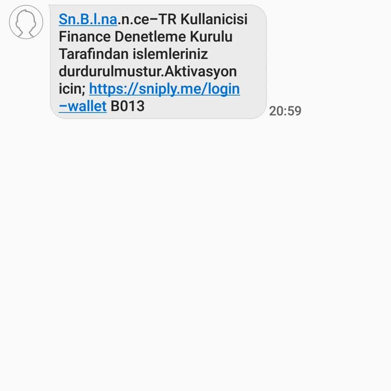 Binance İşleminiz Durduruldu SMS'i