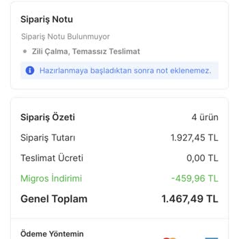 Migros Sanal Market Teslimat Sorunu Ve İletişim Eksikliği