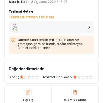 Migros Sanal Market Teslimat Sorunu Ve İletişim Eksikliği