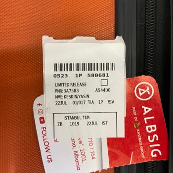 TGS - Turkish Ground Services Valiz Hasarı Ve İlgisizlik
