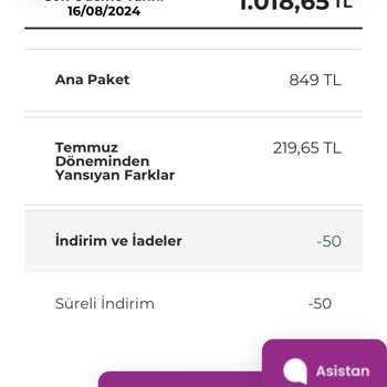 Digiturk Fahiş Fiyattan Faturalandırma