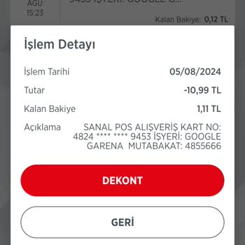 Google Yanlış Bir Abonelik Bulundum Ve Sürekli Hesabımdan Para Çekmektedir