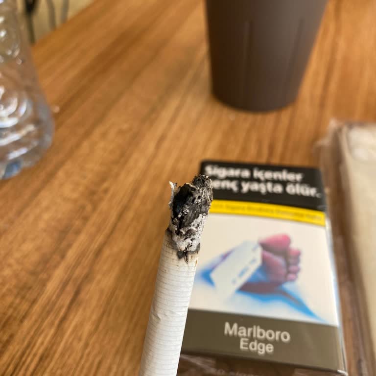Marlboro Sigaranın İçindeki Odun Parçası