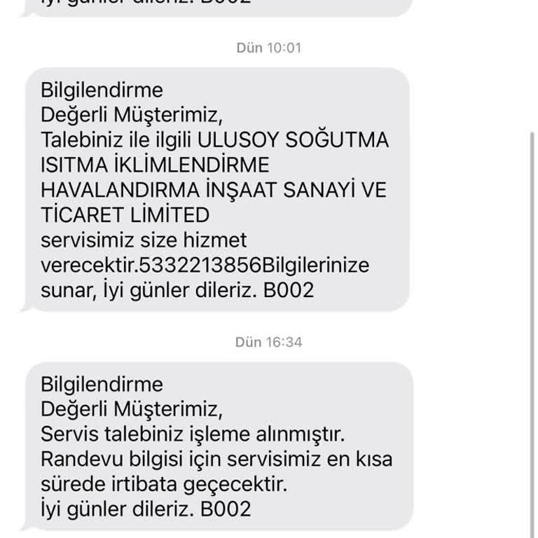Daikin Kılma Servisleri İlgisizlik