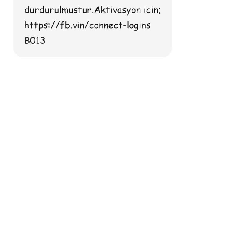 Bıgadıcdh (SMS) Gelen Mesajın Şikayet Edilmesi