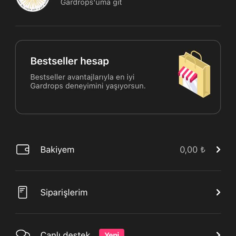 Gardrops Beni Bestseller Hesabı Yapmış Ben Butik Değilim