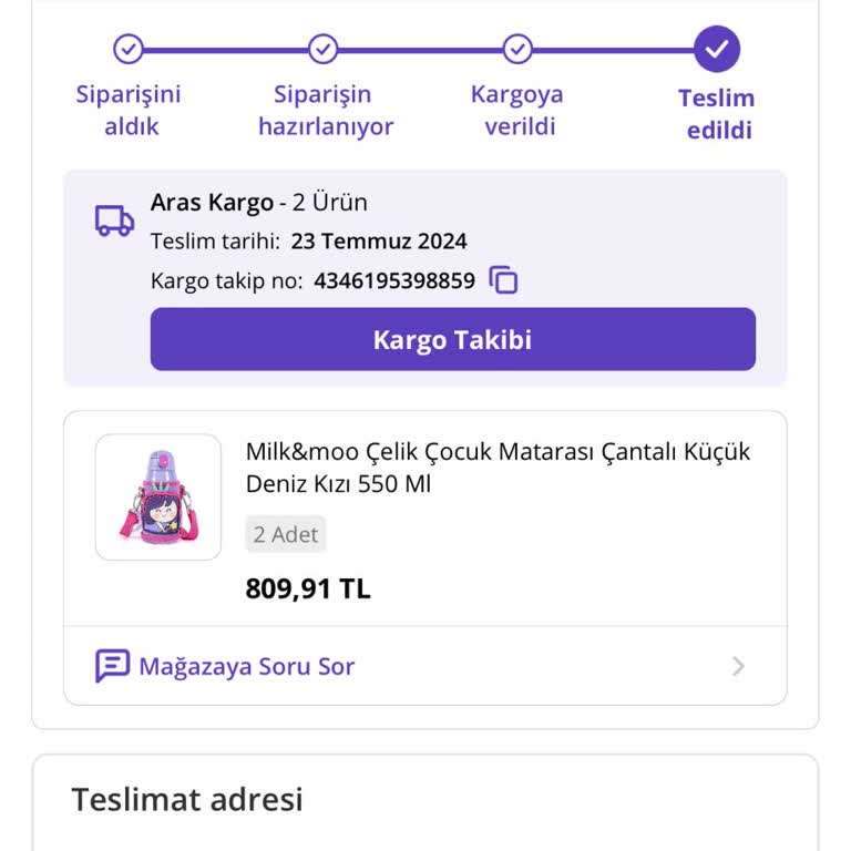 Milk&moo Suluk Plastik Kokuyor