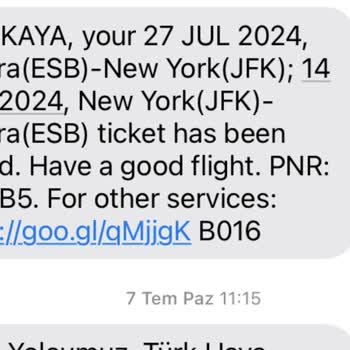 THY Biletim İptal Edildi