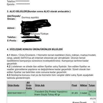 Eczanedeyim.com Parasını Aldığı Ürünü Göndermiyor