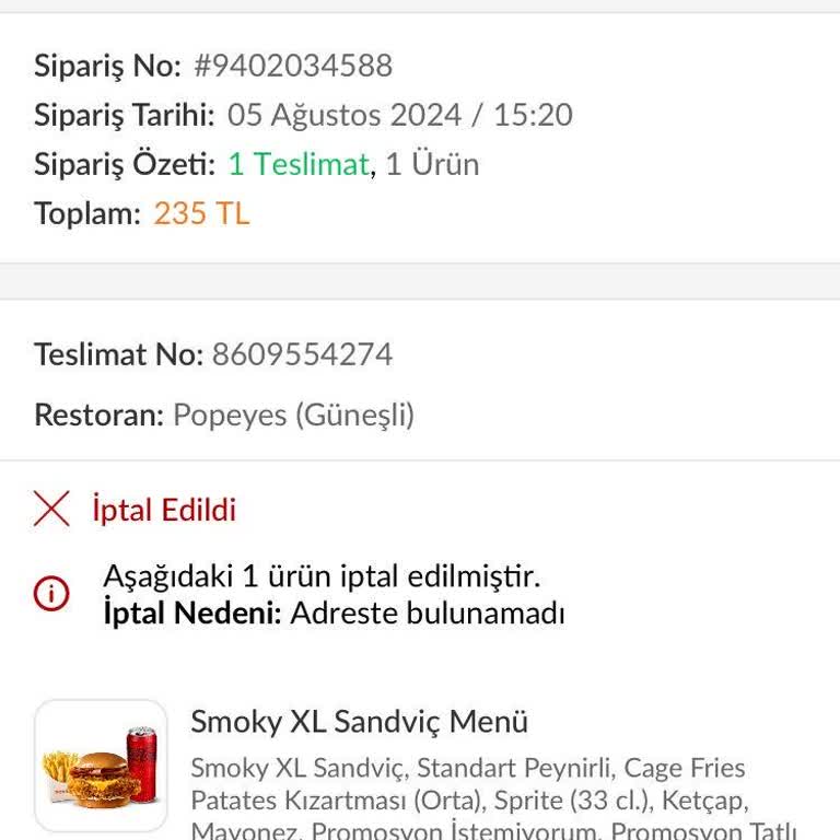 Trendyol Yanlış Yere Bırakılan Sipariş Ve İade Sorunu