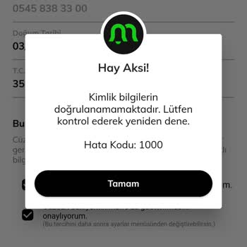 Mono App Mono Kart Cüzdan Hatası