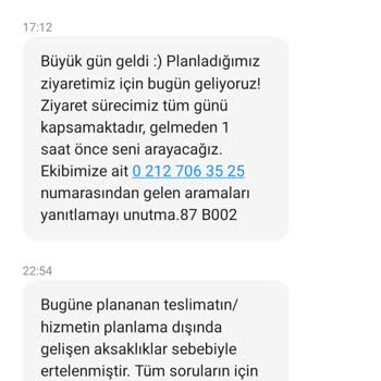 Vivense Teslimat Süresi Şikayet