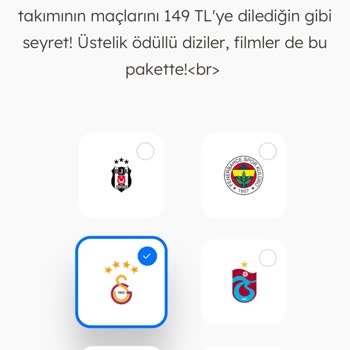 TOD Tv Taraftar Paketi Fiyat